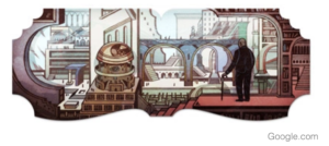 Google Doodles honors the "Forking Story"