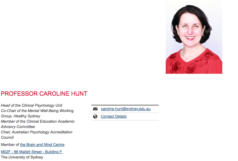 Professor-Carolin Hunt