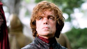 the character Tyrion Lannister in Game of Thrones