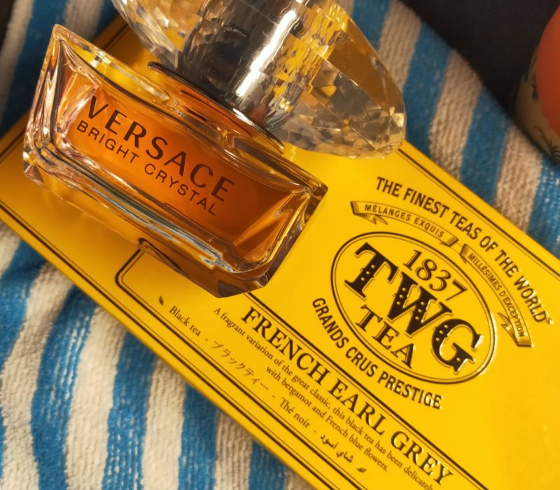 TWG Tea and Versace Perfume