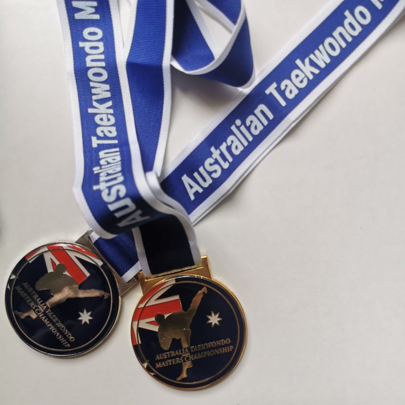 Taekwondo medal