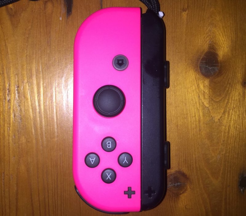 Pink Nintendo controller