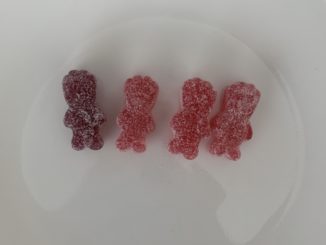 Four sour patch kids