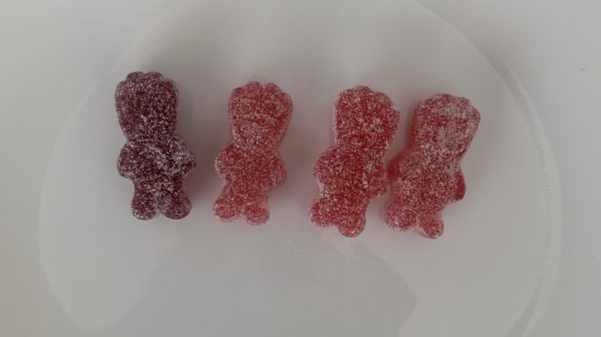 Four sour patch kids