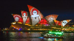 Sydney Opera House during Vivid