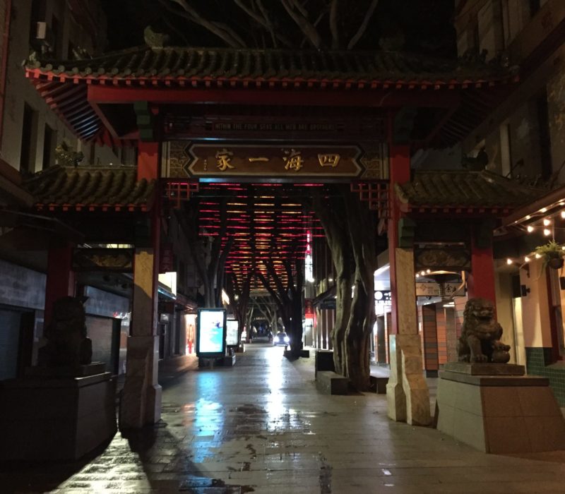 China town is also empty