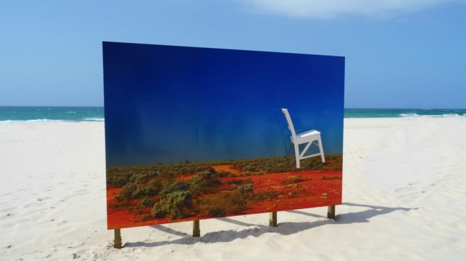 Art on beach